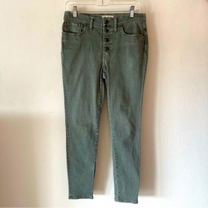 Green Madewell jeans size 29
